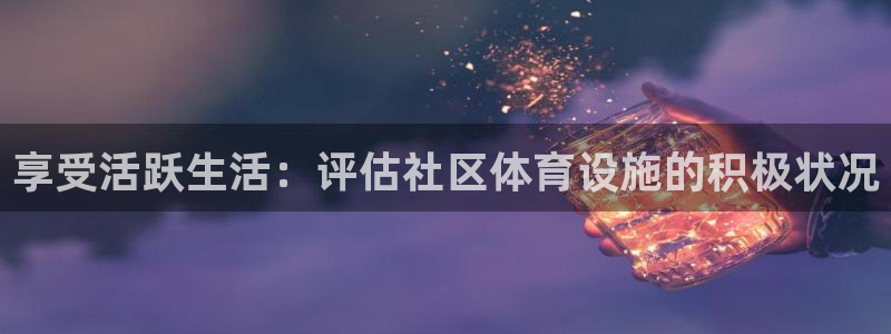 意昂3集团官网首页：享受活跃生活：评估社区体育设施的