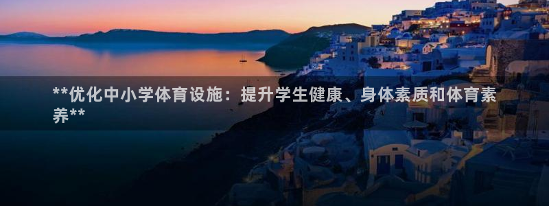 意昂3神州：**优化中小学体育设施：提升学生健康、身