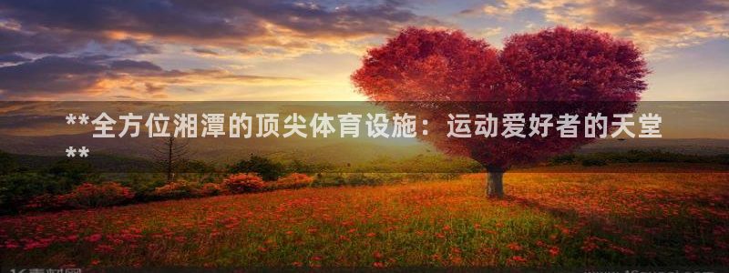 意昂3娱乐40996：**全方位湘潭的顶尖体育设施：