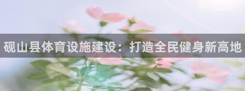 意昂3娱乐40996：砚山县体育设施建设：打造全民健