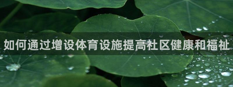 意昂体育3平台假的吗是真的吗吗：如何通过增设体育设施