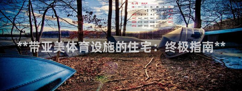 注册意昂3：**带亚美体育设施的住宅：终极指南**