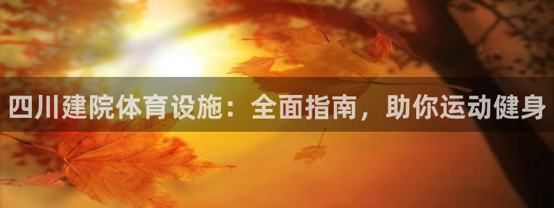 意昂体育3平台注册要钱吗：四川建院体育设施：全面指南