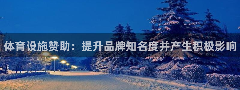 意昂体育3招商：体育设施赞助：提升品牌知名度并产生积