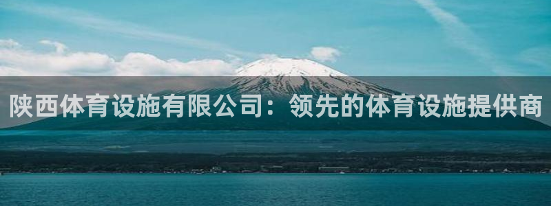 意昂3集团官网网址：陕西体育设施有限公司：领先的体育