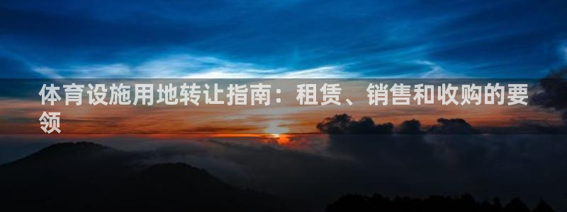 海南意昂体育3：体育设施用地转让指南：租赁、销售和收