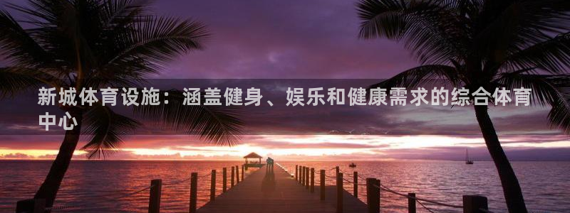 意昂体育3开户：新城体育设施：涵盖健身、娱乐和健康需