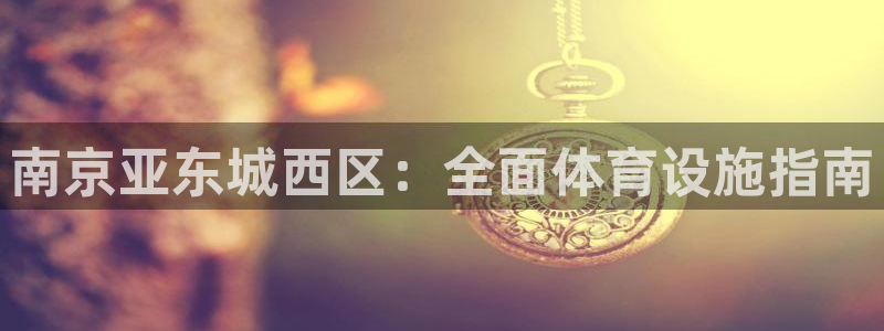 意昂体育3招商电话号码：南京亚东城西区：全面体育设施